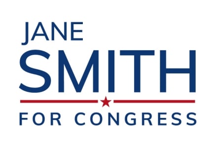 Political Logo Template – Thin Line Design | Online Candidate