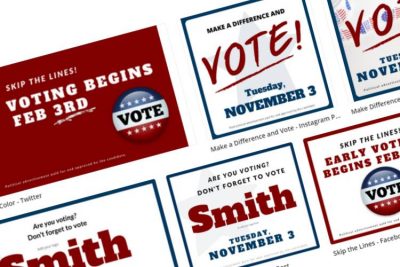 Political Design Templates - Canva | Online Candidate